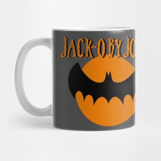 Bat With Orange Moon Mug